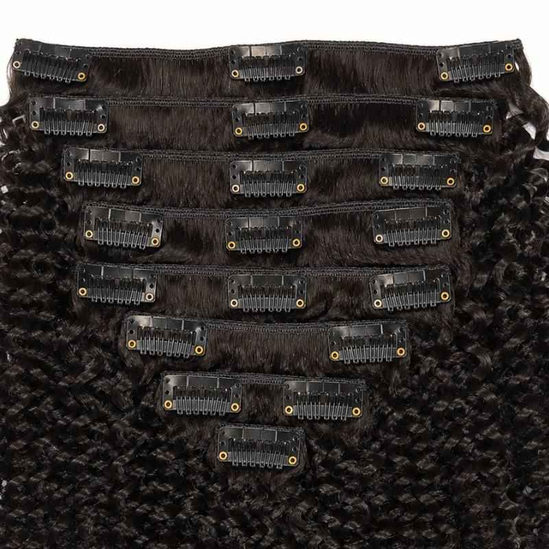 Transform Your Look with Jerry Curl Clip-In Extensions