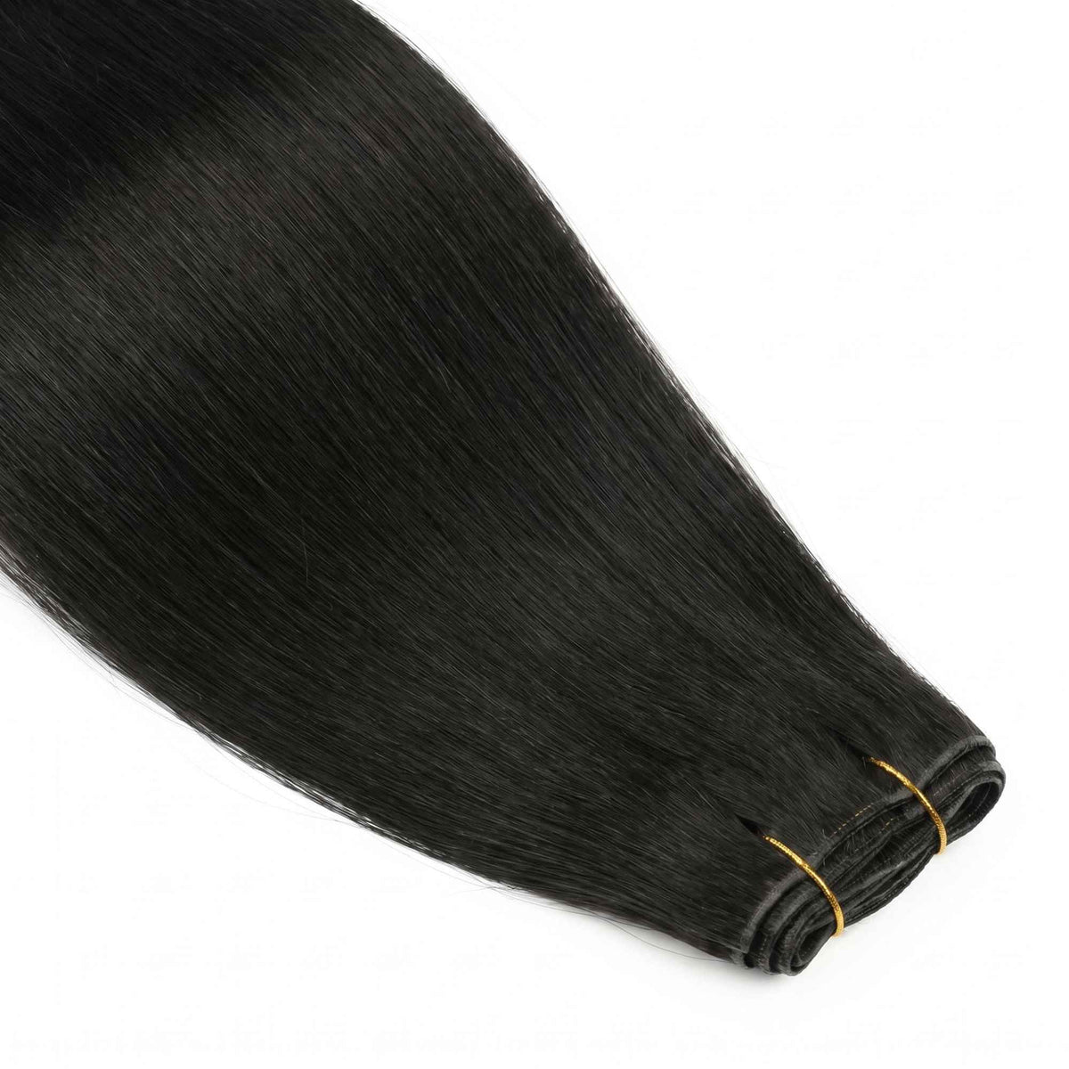 Jet Black Invisible Clip-ins