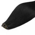 Jet Black Invisible Clip-ins
