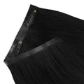 Jet Black Seamless Clip-ins