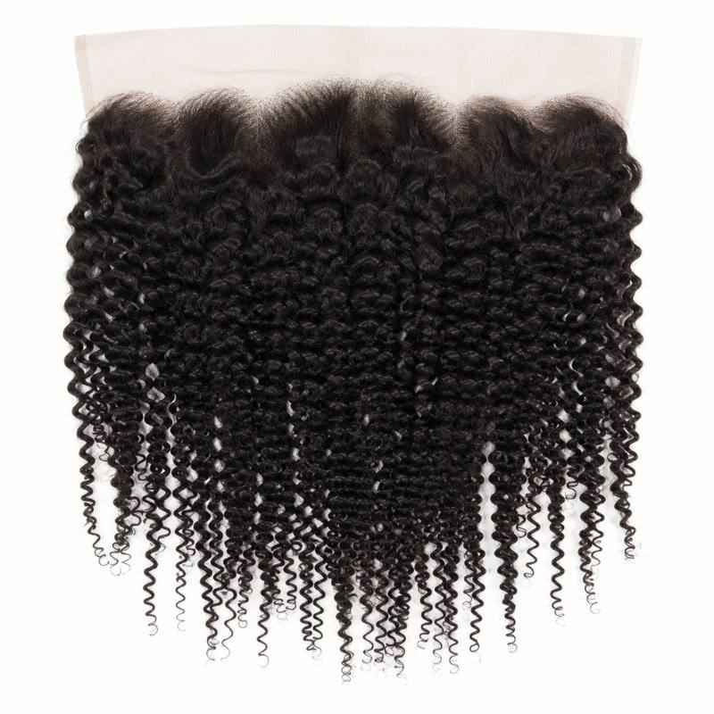Kinky Curly 13x4 Transparent Lace Frontal