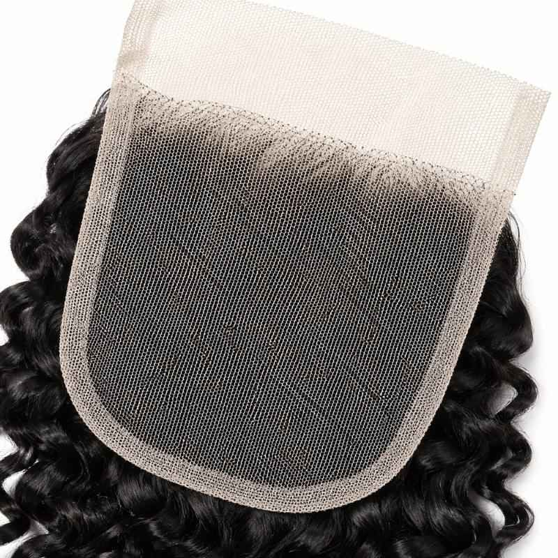 Kinky Curly 4x4 Transparent Lace Closure