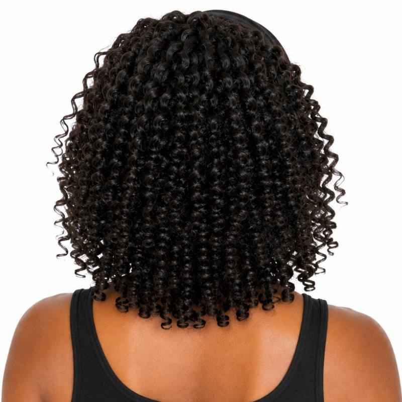 Kinky Curly Headband Wig