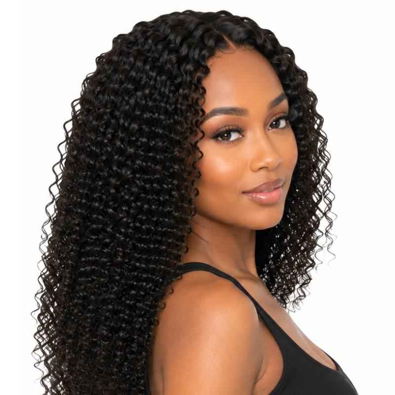 Transform Your Look with the Kinky Curly U-Part Wig