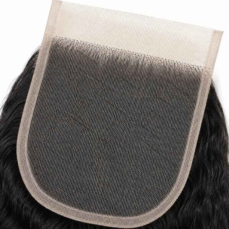 Kinky Straight 4x4 Transparent Lace Closure