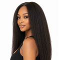 Effortlessly Glamorous with the Kinky Straight U-Part Wig