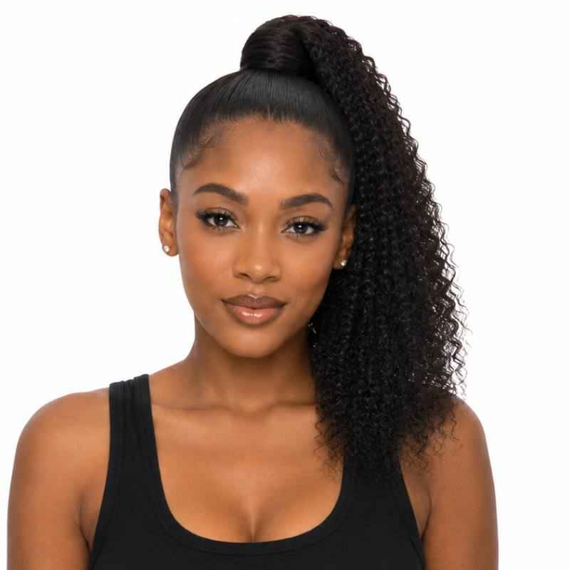 Kinky Curly Ponytail