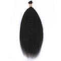 Kinky Straight Bulk Human Hair Extensions
