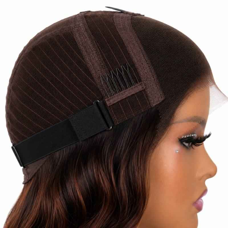 Ultimate Glueless HD Closure Wig for Effortless Beauty