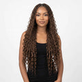 Medium Brown Deep Wave Bulk Human Hair Extensions