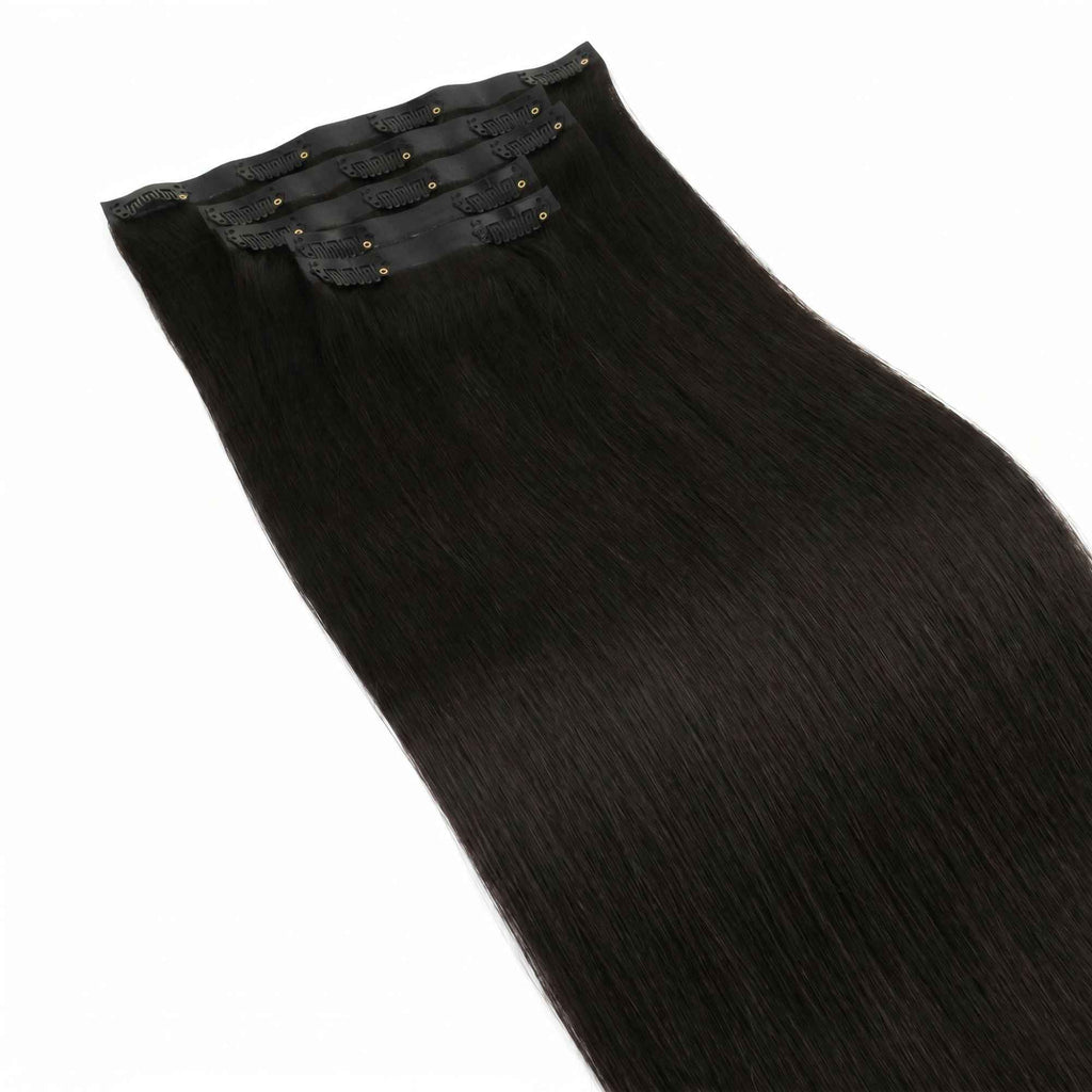 Off Black Seamless Clip-ins
