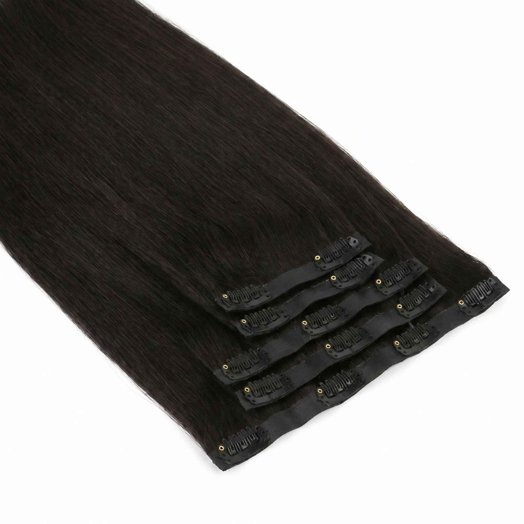 Off Black Seamless Clip-ins