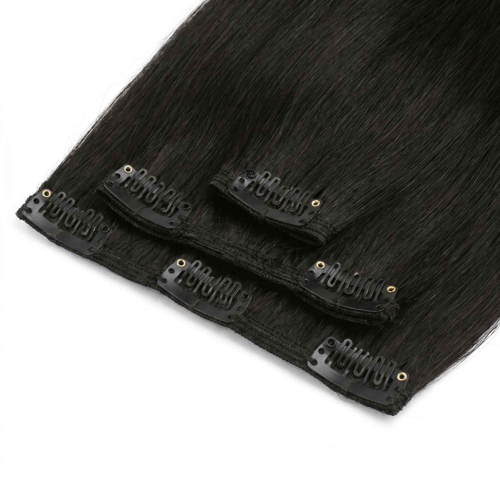 Off Black Seamless Clip-ins