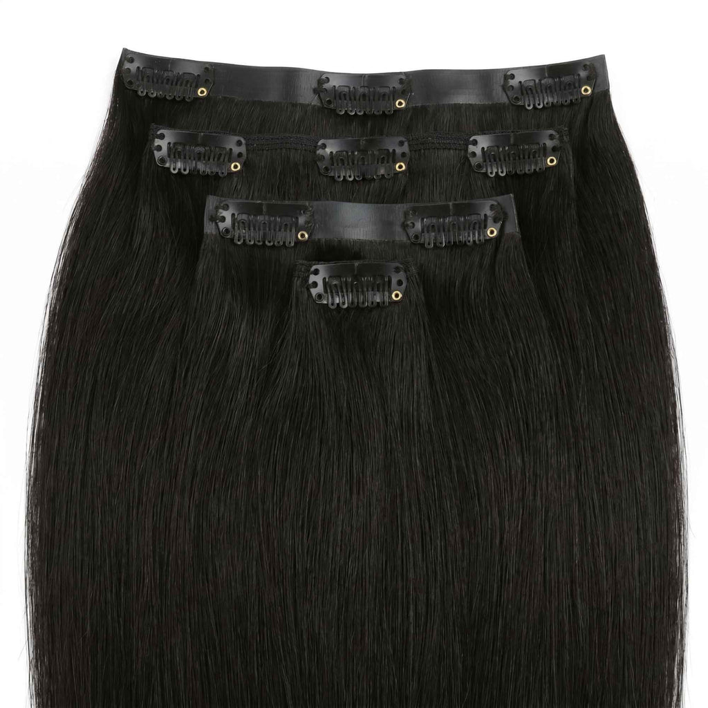 Off Black Seamless Clip-ins