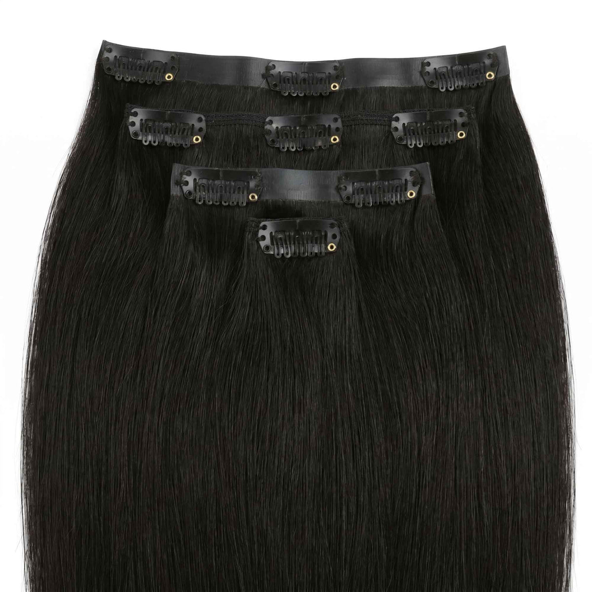 Off Black Seamless Clip-ins