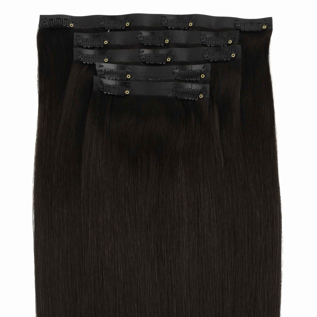 Off Black Seamless Clip-ins