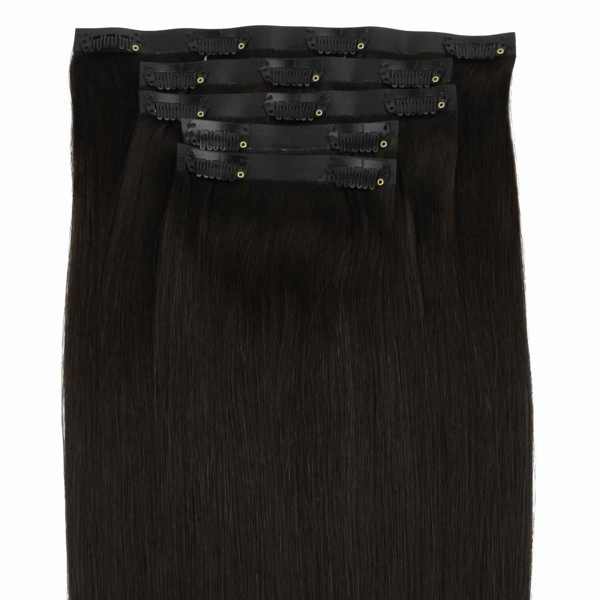 Off Black Seamless Clip-ins
