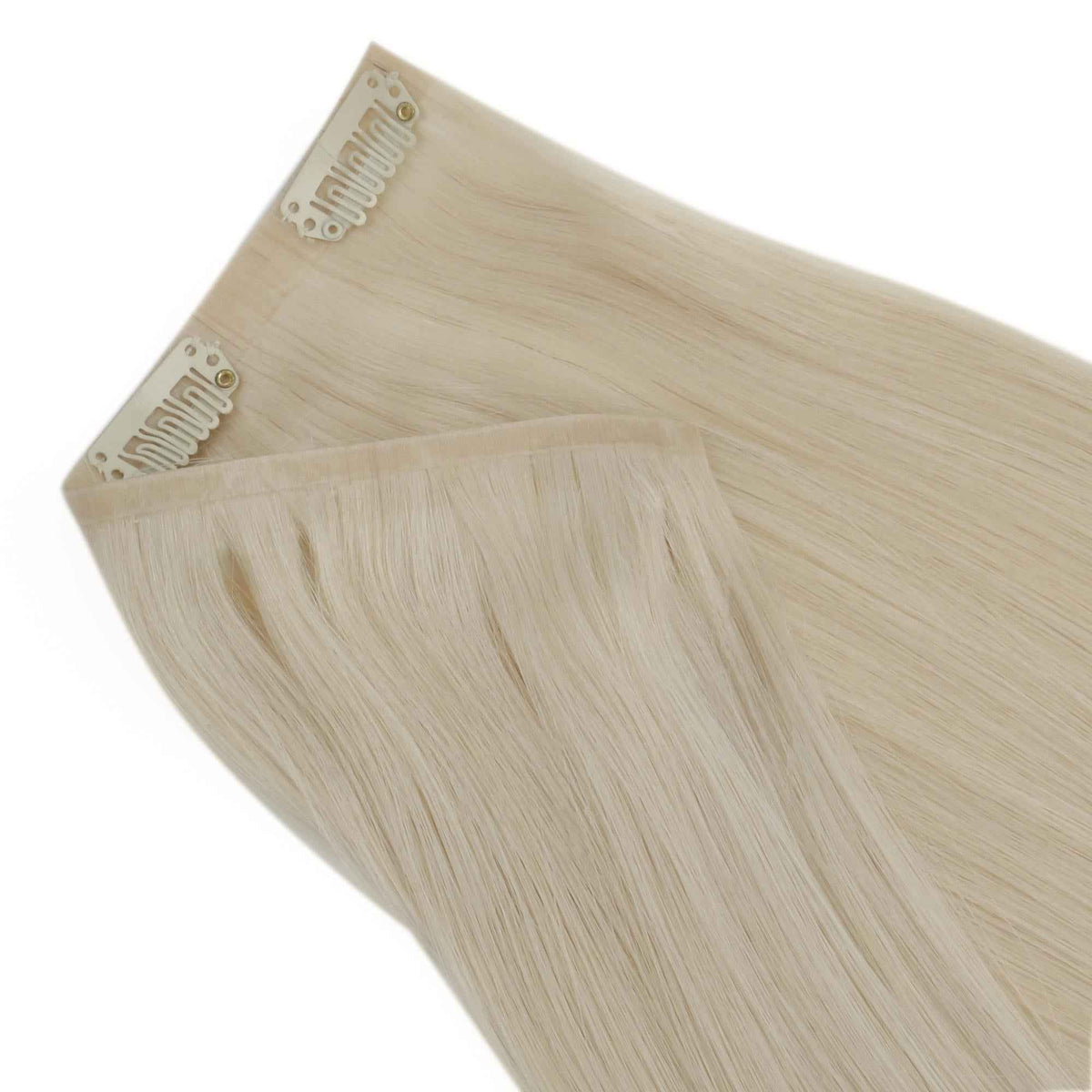 Platinum Blonde Seamless Clip-ins