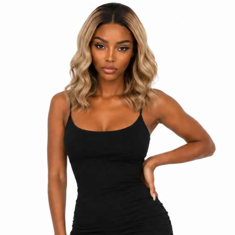 Raw Golden Wave Glueless 5x5 HD Closure Bob Wig
