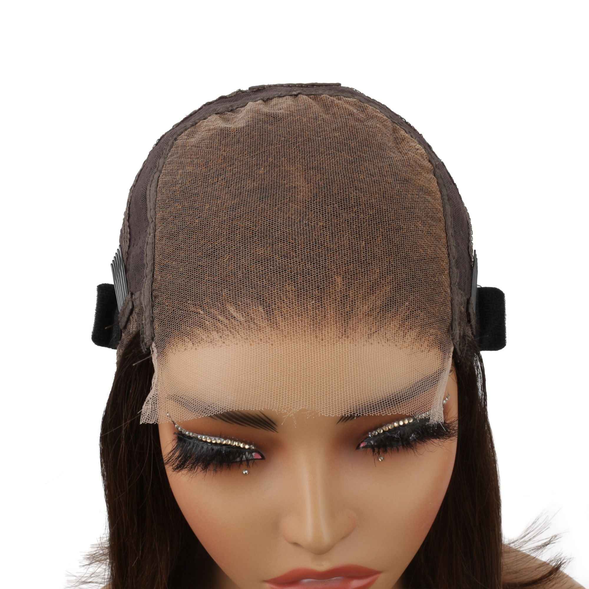Raw Toffee Flip Glueless 5x5 HD Lace Closure Bob Wig