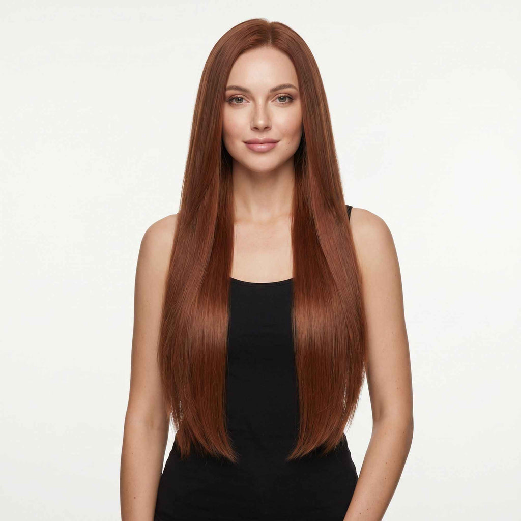 Rich Copper Auburn Seamless Clip-ins
