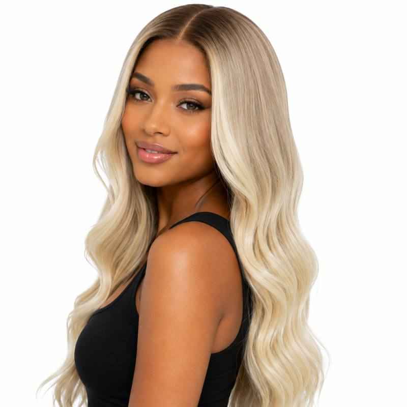 Luxury Glueless Closure Wig - Effortless Elegance with Our Ruby 5x5 HD Lace Option