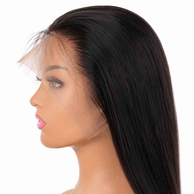 Straight 13x4 Transparent Lace Front Wig