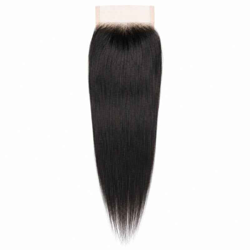 Straight 4x4 Transparent Lace Closure