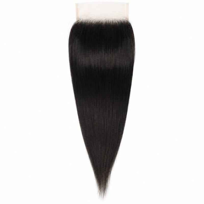 Straight 5x5 Transparent Lace Closure