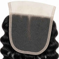 Spanish Wave 4x4 Transparent Lace Closure