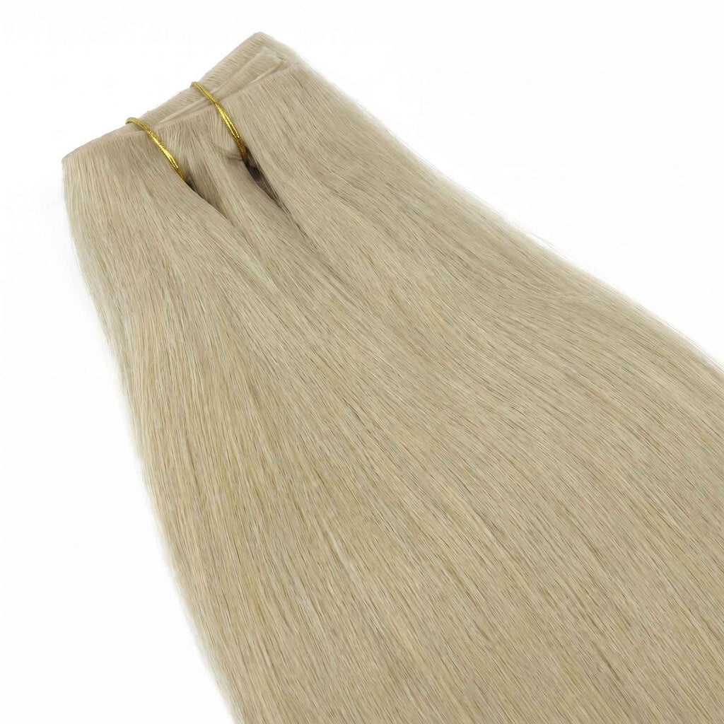 Warm Honey Blonde Invisible Clip-ins