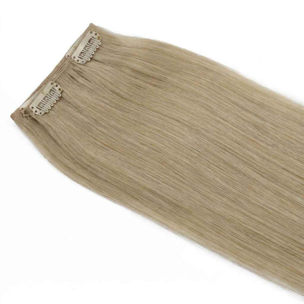 Transform Your Look with Warm Honey Blonde Clip-In Extensions