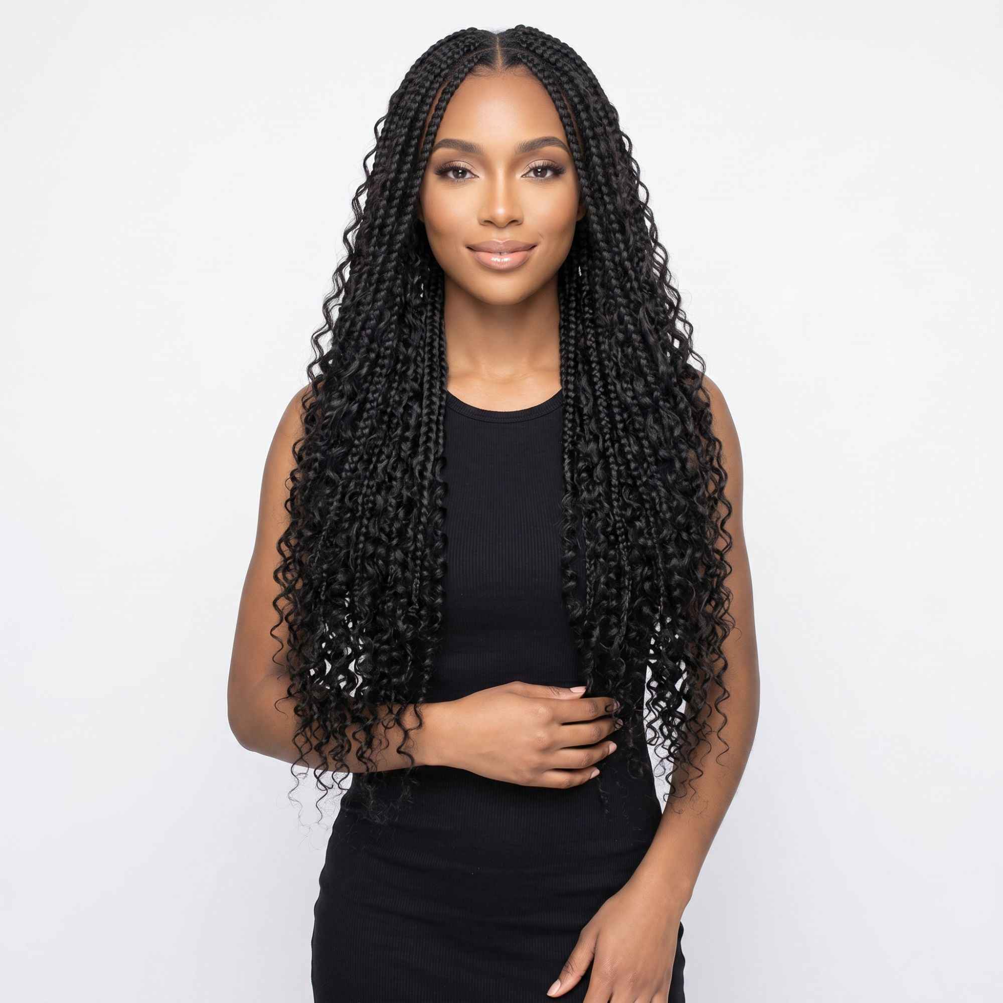 Water Wave Bulk Human Hair Extensions