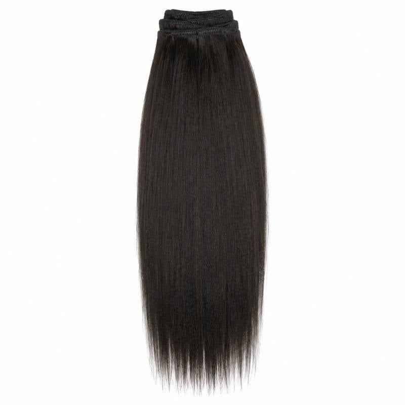 Yaki Straight Clip-In Extensions: Effortless Volume and Length in Minutes