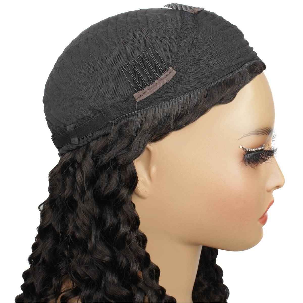 Kinky Curly Half Wig